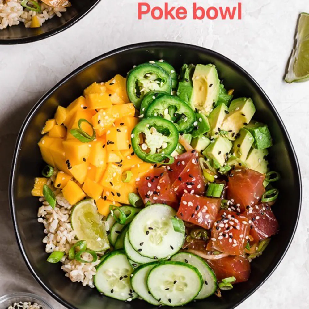 Poke Bowl at Ichiban Sushi Bar & Poke, Japanese Restaurant in Oklahoma City